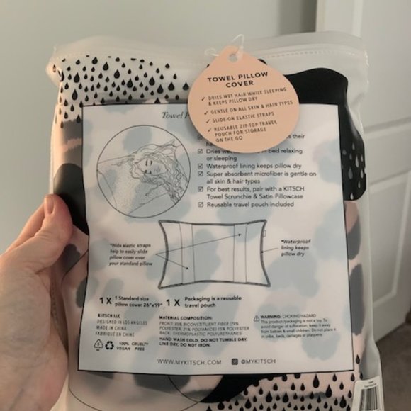 Kitsch Bedding Kitsch Microfiber Towel Pillow Cover Poshmark